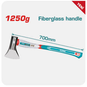 TOTAL FİBERGLASS SAPLI BALTA 1250 GR - 700 MM