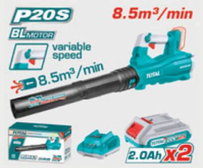 TOTAL LI-ION AKÜLÜ KÖMÜRSÜZ ÜFLEME MAKİNESİ 20V