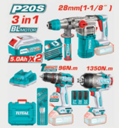 TOTAL DARBELİ MATKAP 96 NM -KIRICI DELİCİ 28MM - S...