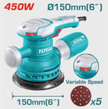 TOTAL EKSANTRİK ZIMPARA 450 W