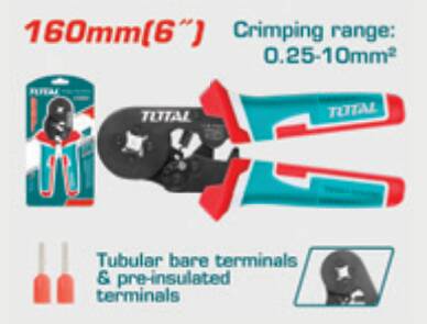 TOTAL YÜKSÜK SIKMA PENSESİ 0,25-10 mm2