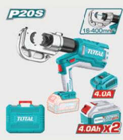 TOTAL LI-ION AKÜLÜ PABUÇ SIKMA 20V