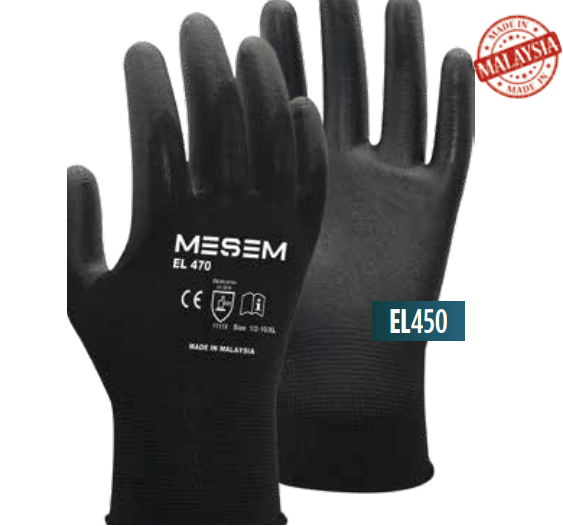 TRİCRAFT PU ELDİVEN SİYAH 1/2 NO:8