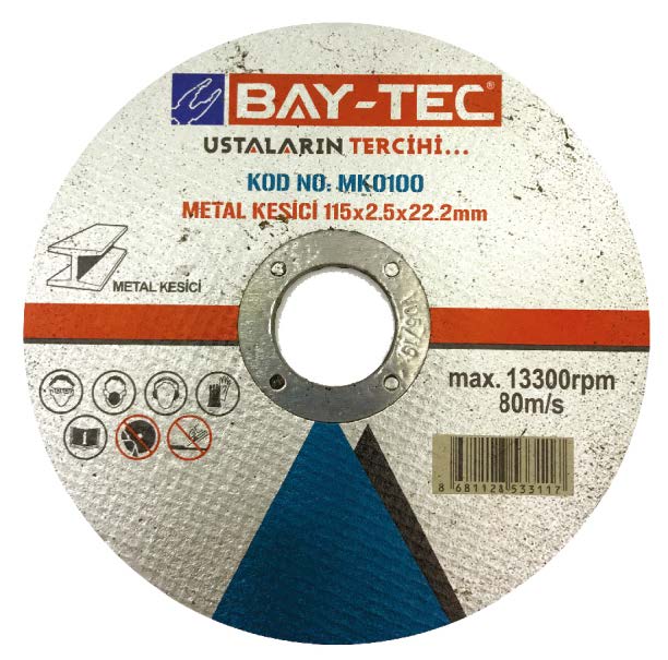 BAY-TEC 180*3*22 METAL KESİCİ