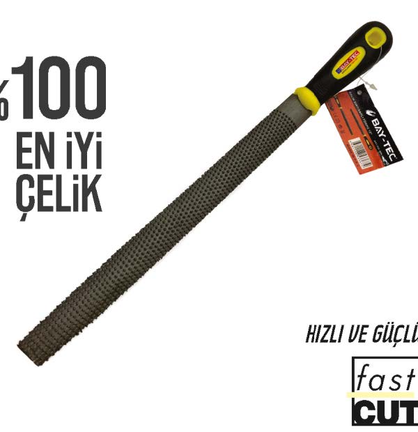 BAY-TEC 8 İNÇ SAPLI BALIK SIRTI TÖRPÜ (SAPLI)
