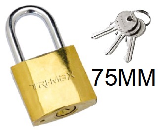 TRİ-MAX 75 MM SARI ASMA KİLİT