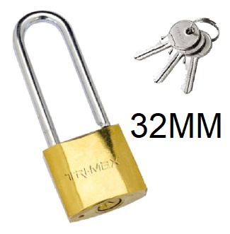 TRİ-MAX 32 MM SARI UZUN ASMA KİLİT