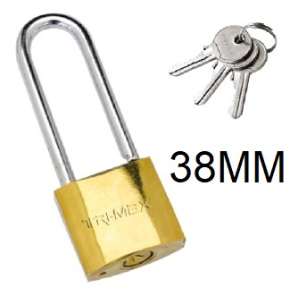 TRİ-MAX 38 MM SARI UZUN ASMA KİLİT