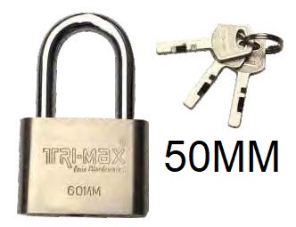 TRİ-MAX 50 MM ÇELİK ASMA KİLİT UZUN