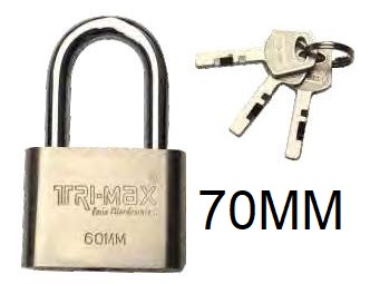 TRİ-MAX 70 MM ÇELİK ASMA KİLİT UZUN