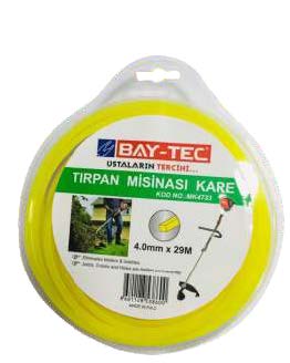 BAY-TEC TIRPAN MİSİNASI KARE 4.0MMX29MT
