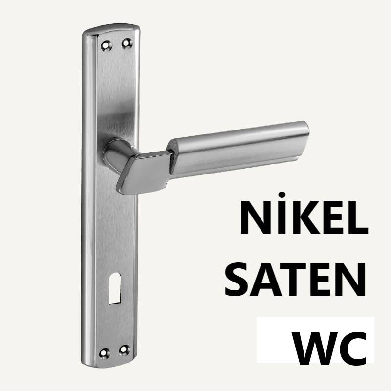 ALÜ. LİNDA SOFUOĞLU  AYNALI NİKEL SATEN WC KAPI KO...