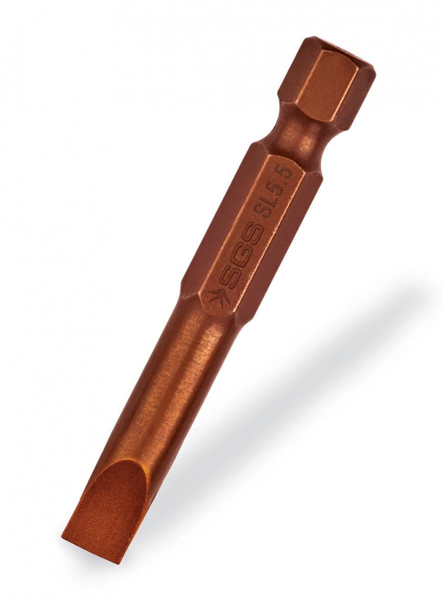 SGS DÜZ UÇLU BİTS S2 SL5,5 50MM