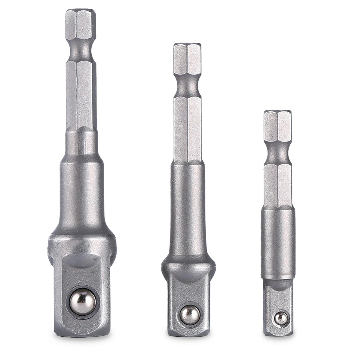 LOKMA ADAPTÖRÜ 3 LÜ SET 1/2-1/4-3/8 (HEX PLUS)
