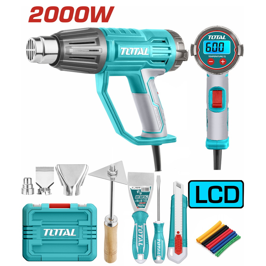 TOTAL SICAK HAVA TABANCASI LED EKRANLI  2000 W