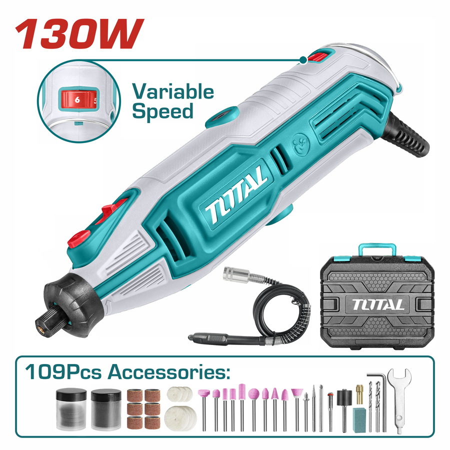 TOTAL GRAVÜR SETİ 109 PARÇA 130W