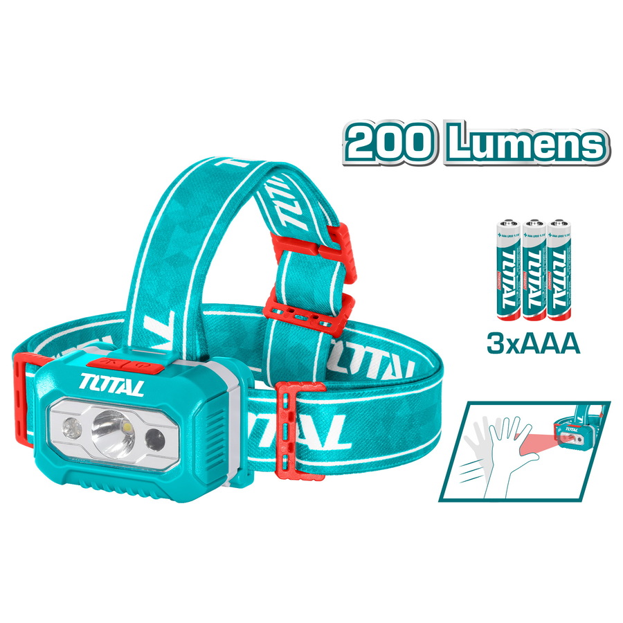 TOTAL KAFA LAMBASI 200 LÜMEN