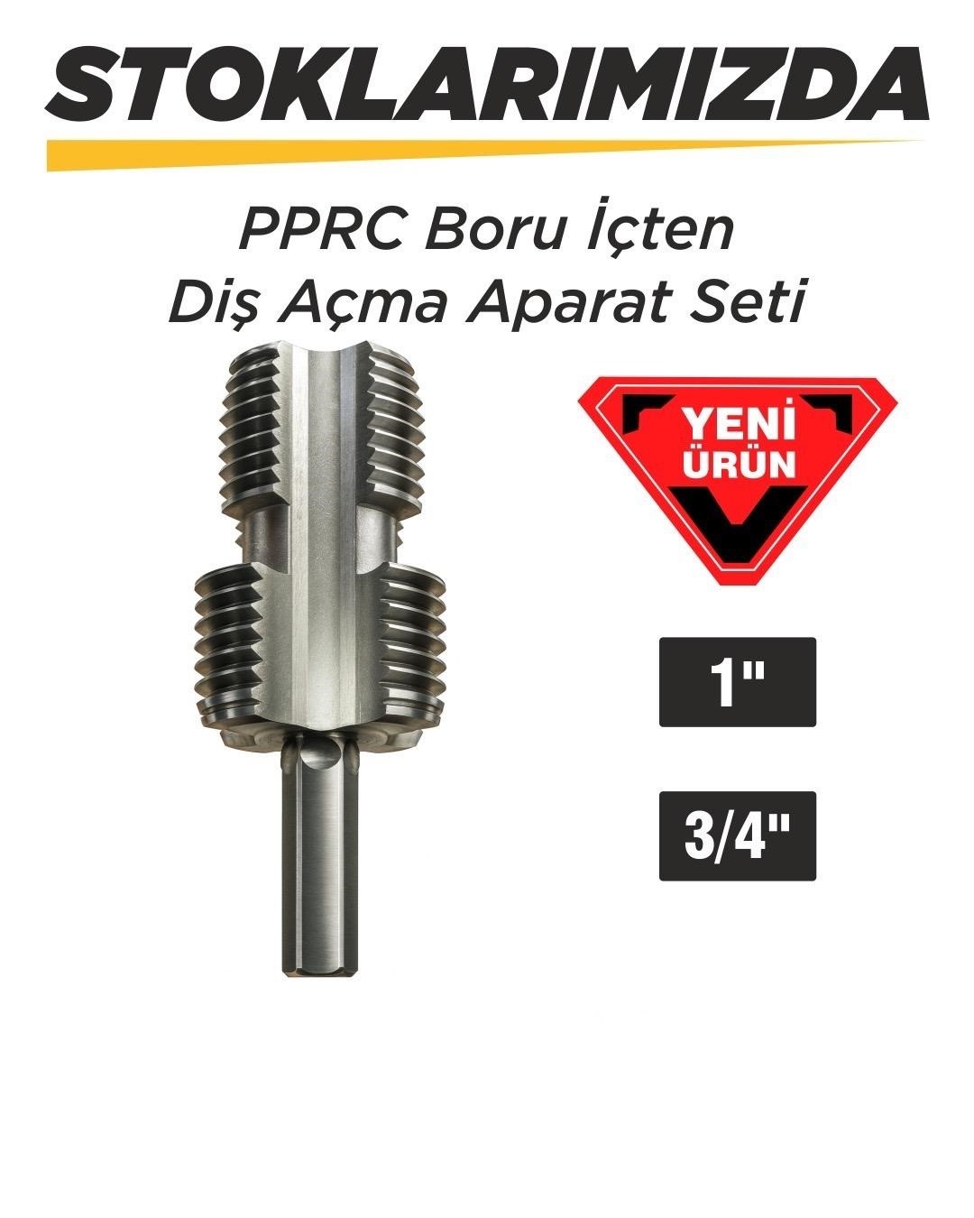 DMAX PPRC BORU İÇTEN DİŞ AÇMA APARAT SETİ