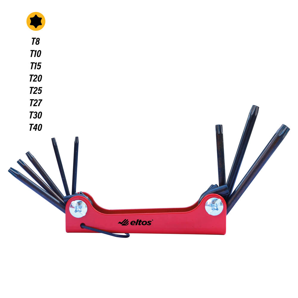 ELTOS ÇAKI ALYAN SETİ TORX 8 PCS