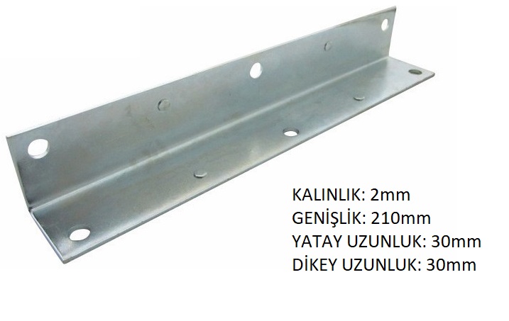 NO:22 L GÖNYE 2X210X30X30MM