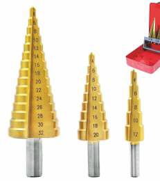 BAY-TEC 6-50MM KADEMELİ MATKAP UCU DIN338