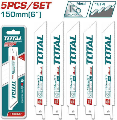 TOTAL PANTER TESTERE BIÇAĞI METAL - 150 MM